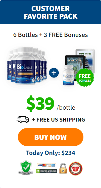 BioLean 6 Bottle